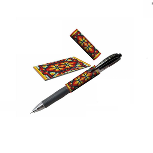 Funda de bolígrafo con cuentas para venta al por mayor de material escolar, elegante funda de bolígrafo con cuentas hecha a mano con cuentas de semillas para regalos personalizados - Product Image 4