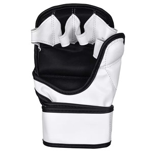 Gants de boxe MMA en cuir de haute qualité, respirants, légers, imperméables, extensibles, à séchage rapide, demi-doigts, best-sellers - Product Image 3