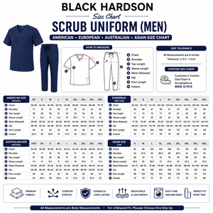 ชุดยูนิฟอร์มแพทย์สีน้ำตาล ผ้าโพลีเอสเตอร์คอตตอน พรีเมียม 200 GSM เสื้อคอวี กางเกงขายาวทรงตรง รับสกรีนโลโก้ ชุดทำงาน - Product Image 3