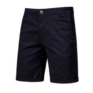 Shorts en coton pour homme, confortables, 100% coton, logo personnalisable, motif uni - Product Image 4