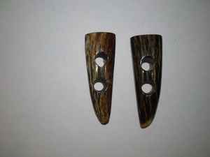 Boutons en corne de buffle et de bœuf naturels, faits à la main, pour vêtements et accessoires, à prix avantageux - Product Image 6
