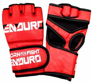 ถุงมือ MMA หนังแท้แบบสั่งทำยี่ห้อ DURUS INDUSTRIES ราคาส่งถูก สำหรับทุกเพศ ปิดด้วยแถบตีนตุ๊กแก ครึ่งนิ้ว ระบายอากาศได้ดี - Product Image 5