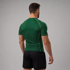 Rashguard MMA de haute qualité, rashguard personnalisé pour hommes, séchage rapide, impression par sublimation, rashguards BJJ imprimés par transfert thermique - Product Image 2