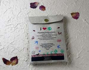 Cigarette Tips Used At The End Of The Cigarette Made Of Flower <b>Seeded</b> Hemp <b>Paper</b> - Product Image 3