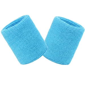 Muñequeras Deportivas Personalizadas Vilico, Absorbentes de Humedad, Delgadas, de Algodón y Felpa, para Entrenamiento, Running, Gimnasio, Tenis, Baloncesto - Product Image 2