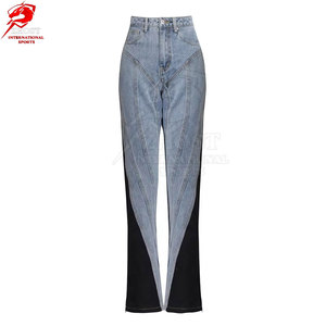Ensemble assorti de veste et pantalon en jean pour femme de qualité supérieure, coupe confortable, tissu durable et style décontracté moderne - Product Image 3