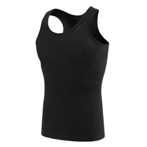 <b>Men</b> Slimming Body Shaper <b>Vest</b> Stringer <b>Compression</b> Tank Top Undershirt Sleeveless Crew Neck Breathable Polyester/Cotton - Product Image 1