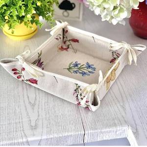 Custom Design Bread Proofing Basket | 100% Pure Cotton Linen Baking Basket for Professional Bakers - Product Image 3