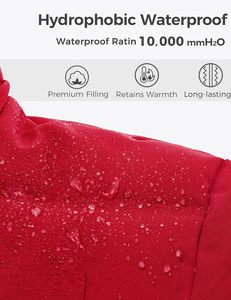 Veste d'hiver décontractée en 3 tons pour homme, avec capuche amovible, veste d'hiver imperméable personnalisée pour homme, vente en gros - Product Image 5