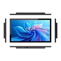 Écran d'affichage numérique tactile Android 21,5 pouces, écran LCD interactif HD, montage mural, cadre étroit, hôtel, commerce de détail, salle de réunion
