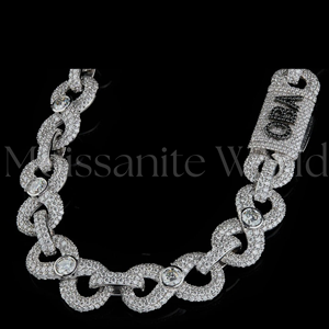 Cadena Cubana de Moissanita de Alta Demanda con Brillo Intenso, Collar Hip Hop para Hombre, Disponible a un Precio Competitivo - Product Image 6