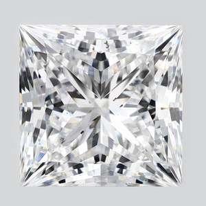 0.5CT-2.5CT Princess Cut Loose Lab Grown Diamond Fancy White D Color Filled IGI Certified Exquisite Make Gold Diamond Fine Ring - Product Image 2