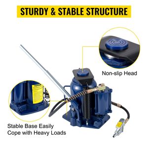 แจ็คขวดน้ำ70550lbs ไฮดรอลิกลม32ตัน/ทำงานคู่ปั๊มมือแบบแมนนวลยกสูงสำหรับรถบรรทุกอัตโนมัติ RV รถแจ็ค - Product Image 5