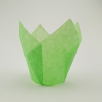 Doublures de cupcake tulipe de couleur unie Youyang-Papier de qualité alimentaire résistant à la chaleur et antiadhésif