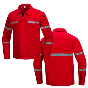 Uniformes de Trabajo para Marineros de Alta Visibilidad, Antiestáticos, Certificados CE, de Poliéster y Algodón, Chaqueta con Logotipo Personalizado - Product Image 2