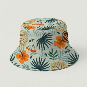 Gorra de Pescador Unisex 2025 para Primavera, Verano y Otoño, con Bordado 3D, Reversible, con Estampado de Frutas en Blanco y Negro y Cerezas Rojas - Product Image 3