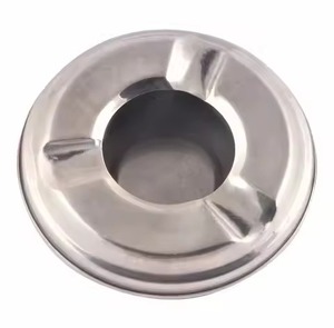 Cendrier en métal de qualité supérieure, porte-cendres durable, design coupe-vent, utilisation intérieure et extérieure, pour la maison et la table - Product Image 2