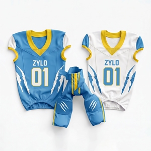 Uniformes de Fútbol Personalizados OEM |   Fabricante de Camisetas y Pantalones de Fútbol Americano |   Fabricante de Uniformes de Fútbol de Alta Calidad - Product Image 5