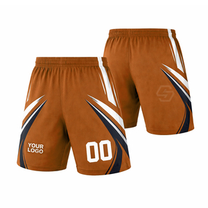 Pantalones Cortos de Fútbol Estampados de Alta Calidad, Proveedor ODM, Pantalones Cortos de Entrenamiento Personalizados, Transpirables, de Secado Rápido, Antibacterianos, con Impresión por Sublimación - Product Image 4
