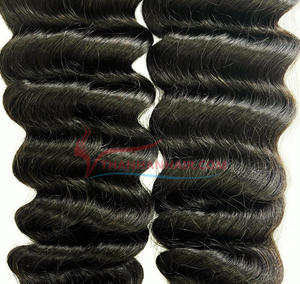 Produit le plus vendu : Cheveux humains bruts longs et ondulés, tissage double épaisseur, commande en gros auprès de Thanh An Hair Company - Product Image 6
