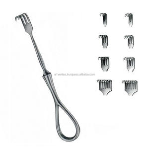 เครื่องมือแยกเนื้อเยื่อคุณภาพสูง Volkmann Retractor ขนาด 11.5 ซม. แบบใช้มือ ปลายแหลม/ปลายทู่ สำหรับการผ่าตัดข้อกระดูกขนาดเล็ก |   ชุดเครื่องมือแพทย์ - Product Image 5