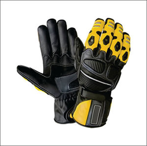 Guantes de Motociclismo de Cuero Transpirables para Invierno, Personalizados, Unisex, Impermeables, con Protección UV - Product Image 2