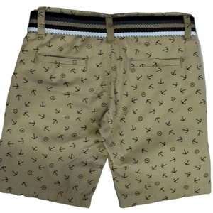 Shorts décontractés pour garçon de 4 à 13 ans, taille mi-haute élastique, 100% coton, écologiques, respirants, avec motif de shorts chauds, imprimé général - Product Image 5