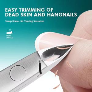 MORJE Surgical Professional Stainless Steel <b>Nail</b> Clipper 12.5mm Flat Jaw Sharp Tip For Finger Adult Simple Style <b>Nail</b> <b>Tool</b> - Product Image 2