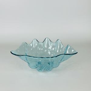 ชามสลัดอะคริลิคสีน้ำเงินทรงเปลือกหอยสำหรับร้านอาหารและงานเลี้ยง - Product Image 4