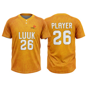 Camiseta de Béisbol Personalizada con Logotipo y Nombre Impresos, al por Mayor, Estilo Vintage, Sublimada, para Jóvenes, Ropa de Béisbol y Sóftbol, Camisetas de Béisbol - Product Image 4
