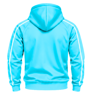Ensemble de sport pour homme, directement de l'usine : veste zippée à capuche personnalisée et pantalon de jogging, ensemble deux pièces pour entraînement sportif et gym. - Product Image 6