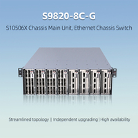 Commutateur de Noyau Modulaire H3C S9820-G 800G/400G pour Centre de Données, Carte de Ligne Élastique, Commutateur de Noyau Cloud HPC
