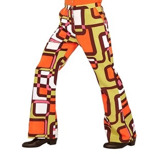 กางเกงวอร์มสตรีทแวร์ทรงฮิปฮอปขาบาน ผ้าฝ้าย 100% ทรงหลวมสำหรับผู้ชาย สวมใส่สบายๆ - Product Image 6