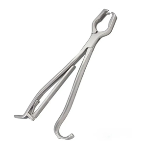 <b>Top</b> Quality 16cm Orthopedic Bone Holding Forceps Ratchet Manual Surgical Instrument Stainless Steel CE ISO Certified - Product Image 5