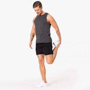 Tela para Camisetas Deportivas y de Movimiento Activo para Hombre, Camiseta sin Mangas con Logotipo Personalizado, Camiseta Deportiva para Hombre con Diseño OEM Suave y Cómodo - Product Image 1