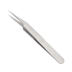 Pinzas de Aislamiento para Pestañas Rectas, Pinzas de Acero Inoxidable de Punta Fina para Extensión de Pestañas, Herramienta Profesional de Maquillaje para Salón de Belleza - Product Image 2