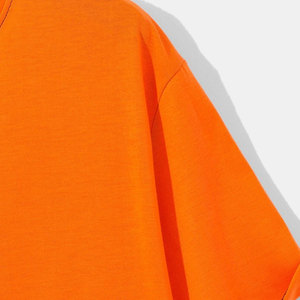 T-shirt pour homme, style actuel, nouveau design, 100% coton, streetwear, logo imprimé personnalisé, coupe ample, prix de gros - Product Image 5