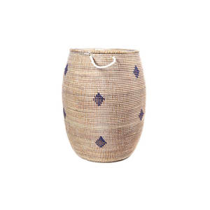 <b>Seagrass</b> Decorative <b>Storage</b> <b>Basket</b> Woven for Stylish Household Organization - Product Image 1