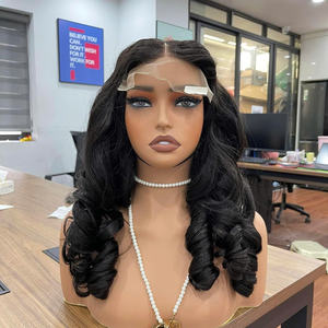 Precio de fábrica Black Steam Bouncy Curl Wig 100% Extensiones de cabello vietnamita de alta calidad sin enredos sin desprendimiento grande en stock - Product Image 4
