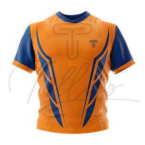 2026 New Design Plus <b>Size</b> Adult Rugby <b>Football</b> Uniform Breathable Short Sleeve Quick Dry Set with Heat-Transfer Printing - Product Image 6
