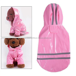 Chubasquero personalizable de verano con estampado floral de poliéster para perros, chubasquero impermeable multicolor para mascotas al aire libre - Product Image 5