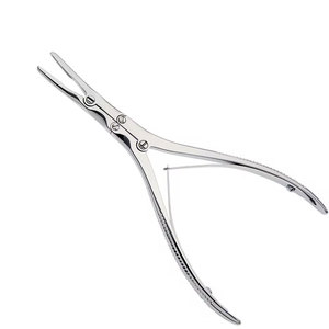 Professional High Quality Stainless Steel <b>Bone</b> Rongeur <b>Instrument</b> Set Manual CE Certified Reusable Lightweight <b>Surgical</b> Use - Product Image 1