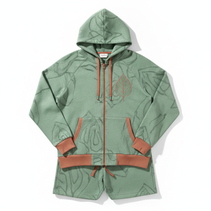 Sudaderas Premium de Felpa Francesa de Alto Gramaje con Lavado Vintage Desgastado, Mangas en Contraste, Estilo Urbano, Fabricación OEM - Product Image 4