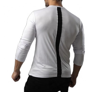 T-Shirt unisexe à manches courtes/longues, haut pour hommes et femmes, T-Shirt décontracté en coton, Raglan, haut de Sport vital, chemise décontractée - Product Image 1