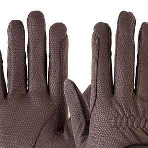 Gants d'équitation professionnels en cuir ultra-respirants pour l'hiver, design personnalisé avec panneaux en maille 3D, légers - Product Image 6