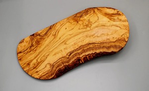 Tabla de cortar hecha a mano de madera de olivo, tabla de cocina para cortar, tabla de madera para servir queso y pan - Product Image 5