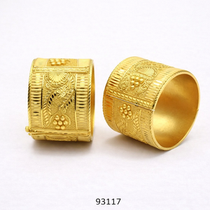 MOLL JEWELLERS - Conjunto de Collar con Colgante de Filigrana Floral de Lujo, Chapado en Oro de 24k con Circonitas, para Novia, Boda, Mujer - Product Image 5