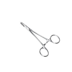 Portaagujas, Tijeras con Punta Recta Dentada, Hechas a Mano, de Acero Inoxidable, de Alta Calidad, Juego de Instrumentos Quirúrgicos Ortopédicos - Product Image 5