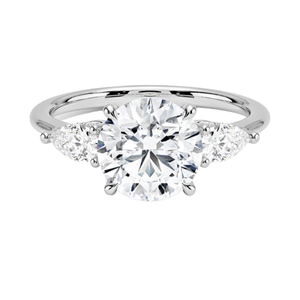 Beautiful White Silver <b>Crystal</b> <b>Ring</b> Elegant Engagement Jewelry Romantic Wedding Anniversary Gift for Her - Product Image 1