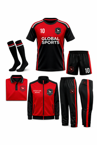 <b>Hot</b> Selling Custom Soccer Uniform Set Yellow Green Sublimated Jersey Shorts <b>Socks</b> Tracksuit All Seasons Adult Unisex - Product Image 4